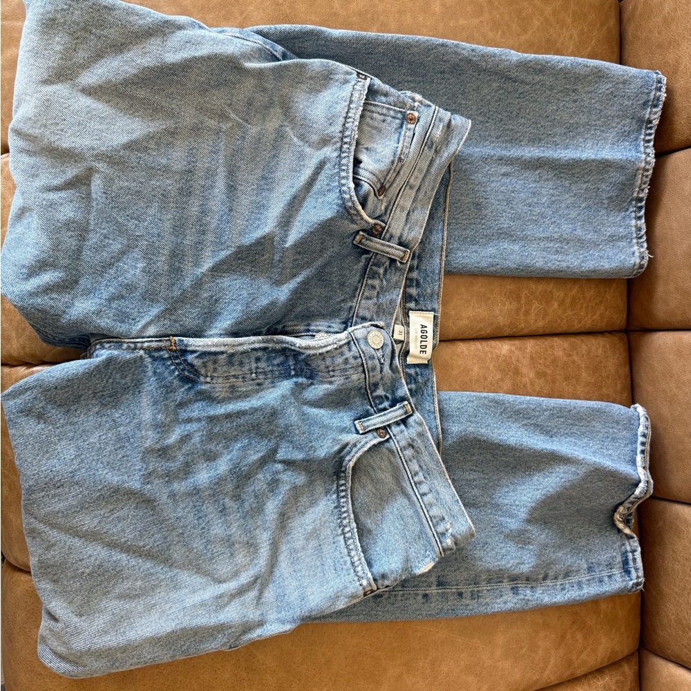 Agolde Light Blue Denim Jeans